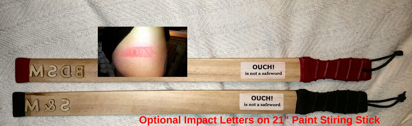 New Colors! 12", 18", & New 21" Rulers - NOT just a paddle. It's much better than that! Read the description for more info.