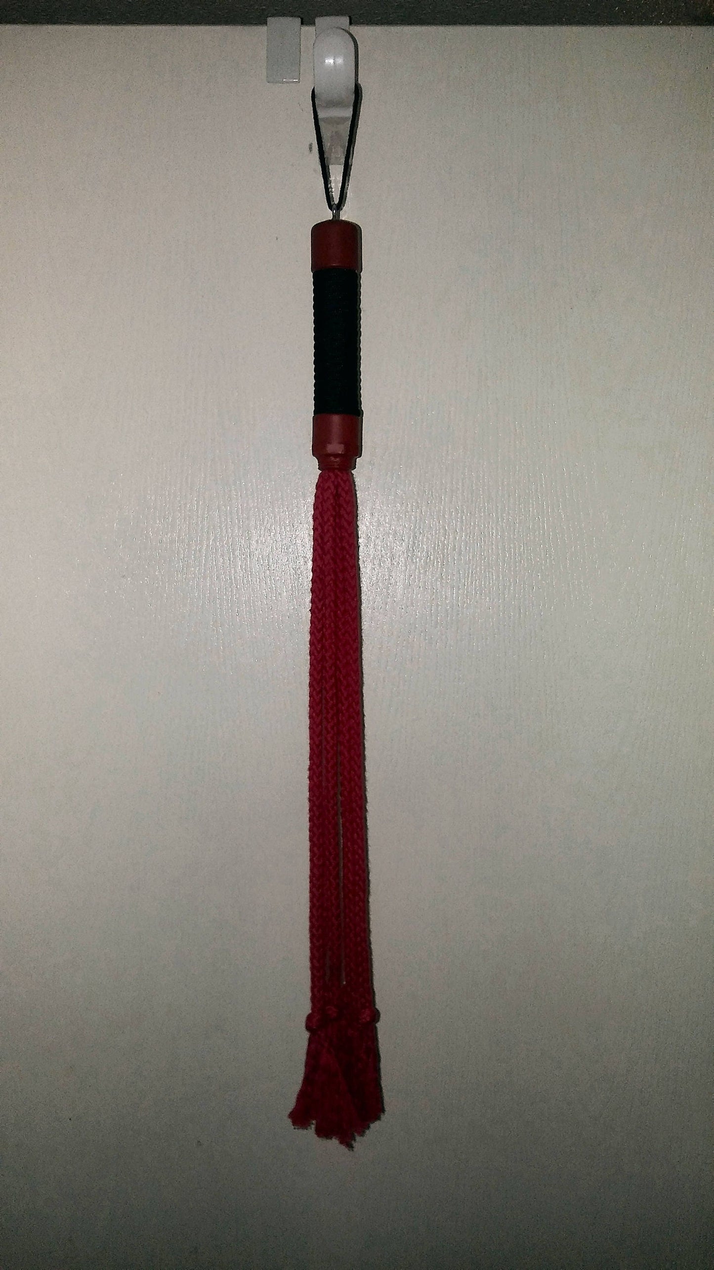 Basic Rope Flogger. Now Available With Red or Black Rope Falls!