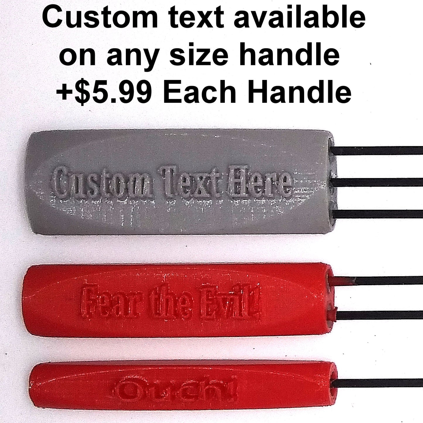 Suck / Evil Stick PRO 3D Printed -WARNING! Only for a serious sadist! (Single, Double, & Rapid Fire Triple) Replaceable rods!