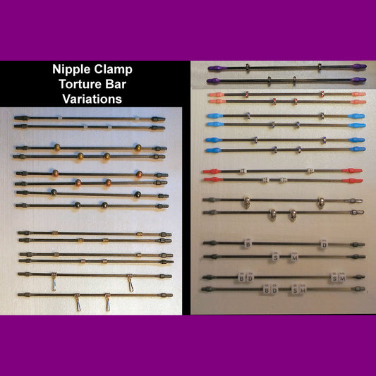 Nipple Clamp Bars (set of 2, adjustable)
