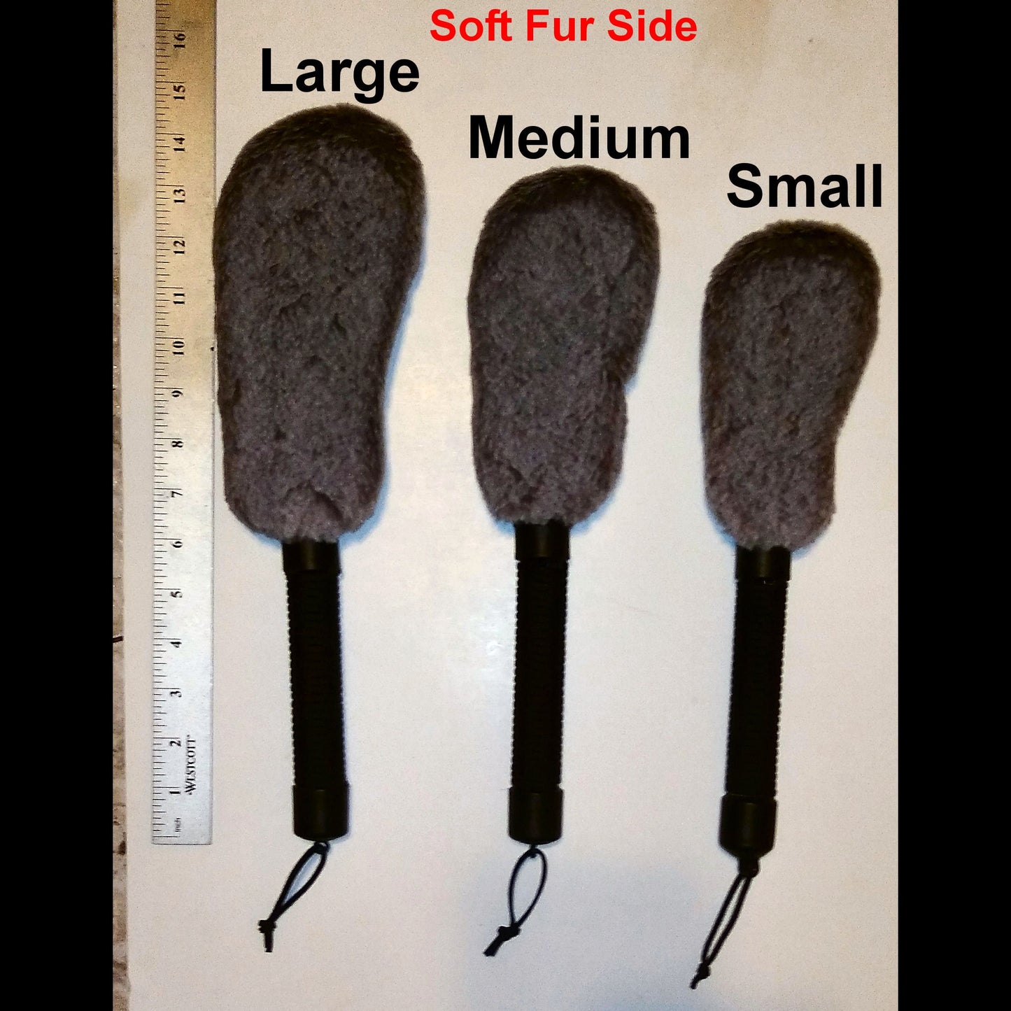 Rubber Sole Shoe Paddle / Soft Fur Side  - Pleasure or Impact! You decide.