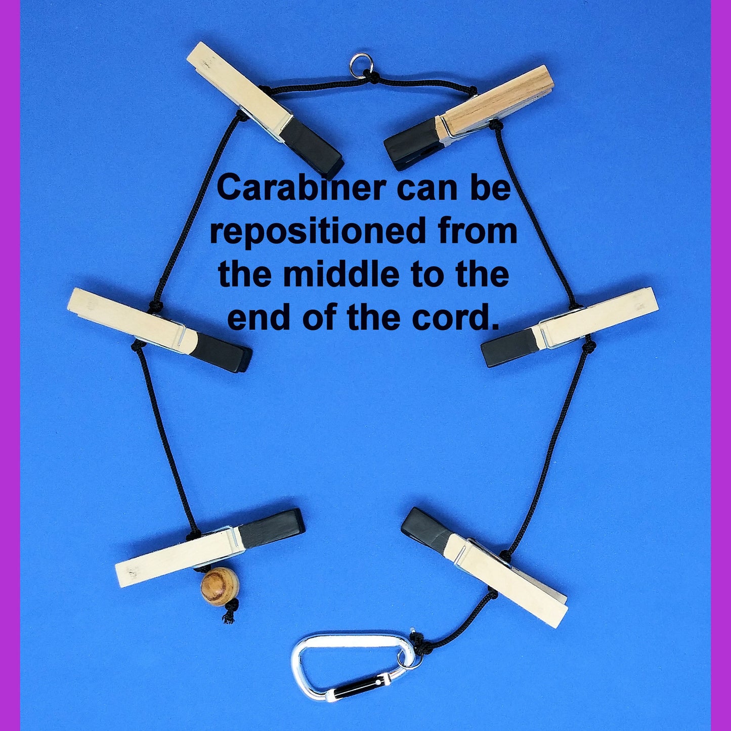 6 Pin Mini Zipper Play With RUBBER DIPPED Tips.  NEW Clothespin & Sand Tip Colors Available. Serious Sadists/Masochists only!