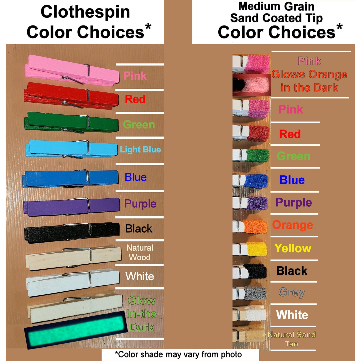 6 Pin Mini Zipper Play With MEDIUM GRAIN Sand Tips.  NEW Clothespin & Sand Tip Colors Available. Serious Sadists/Masochists only!