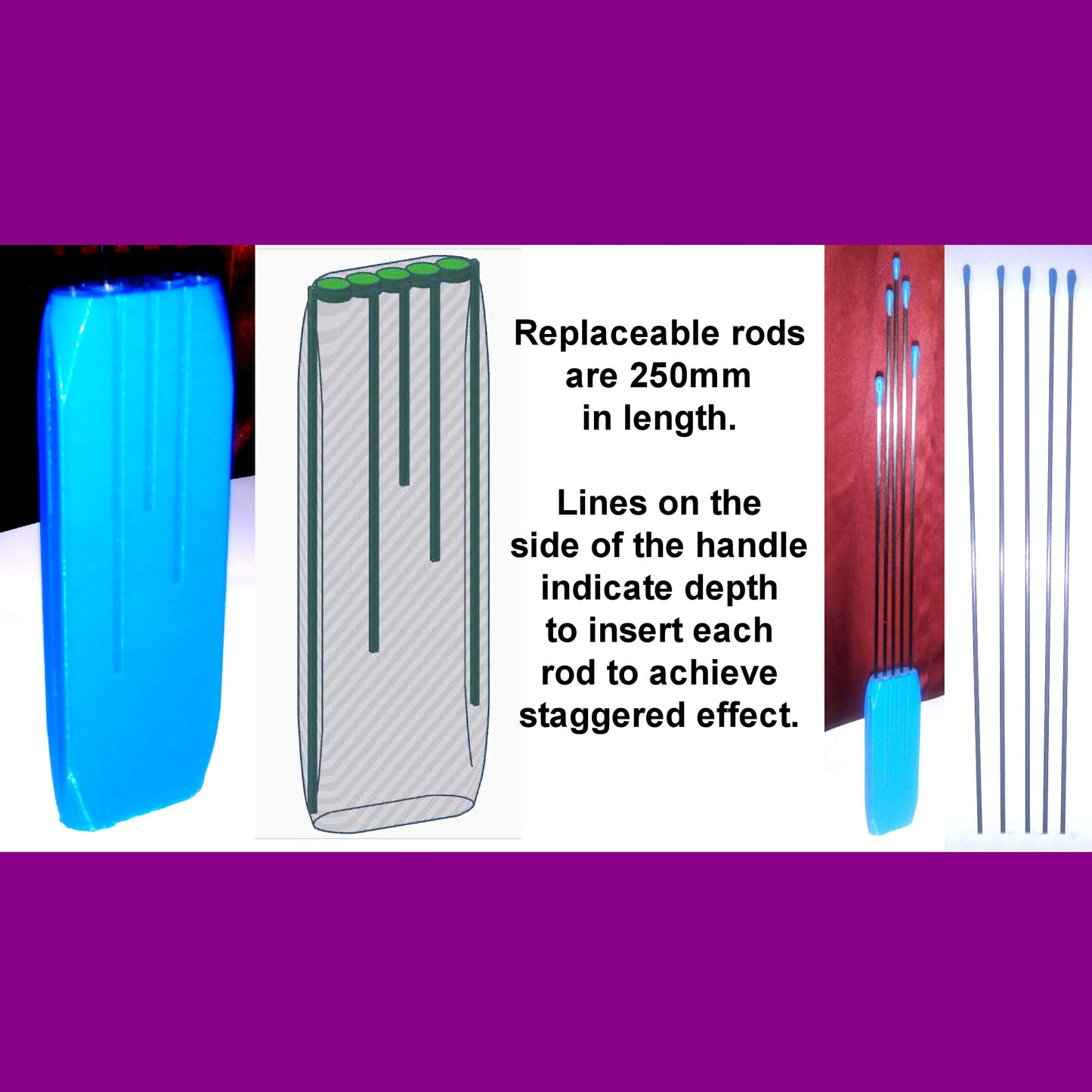 Quintuple Rapid Fire Evil Stick -  Brand New Design - Only Available Here!