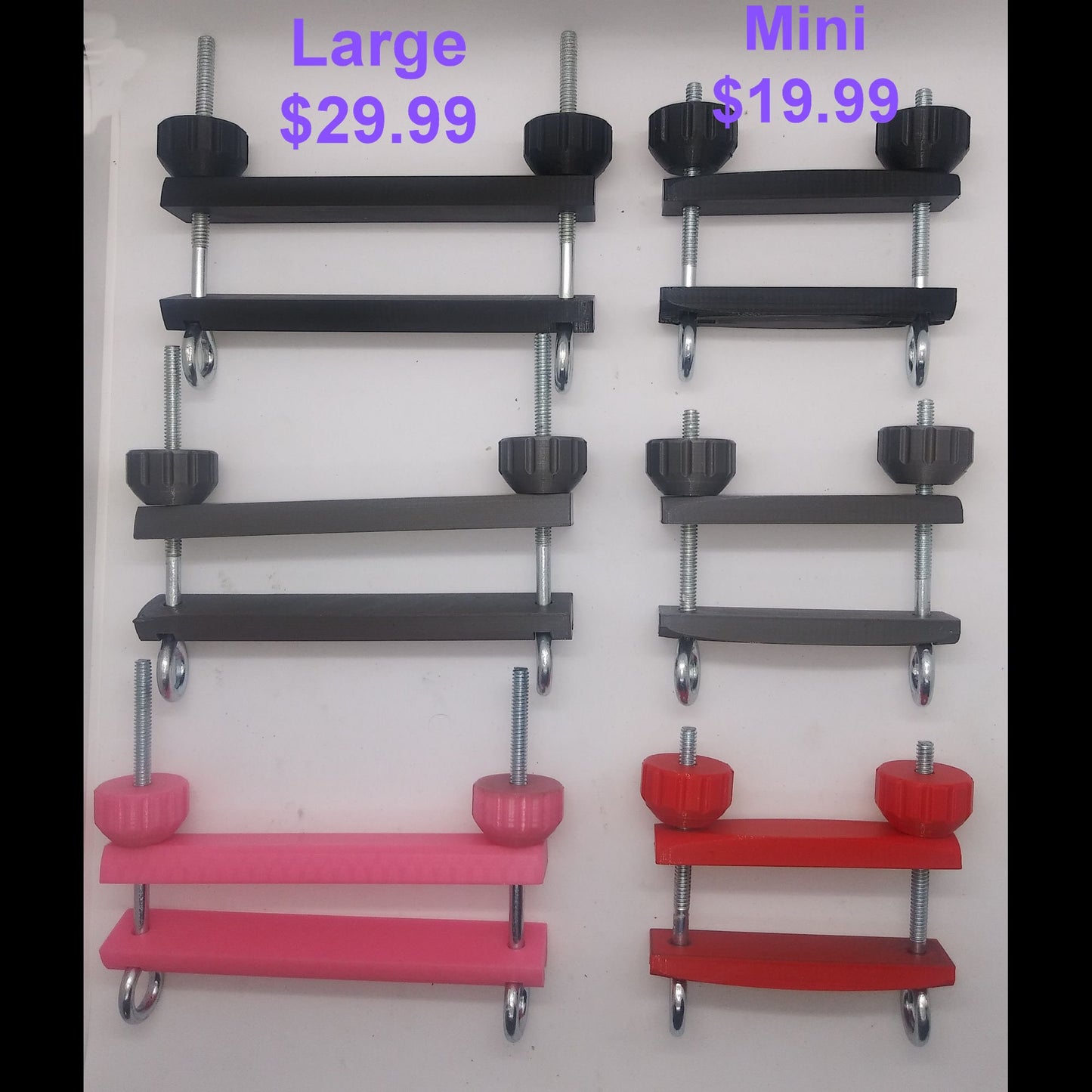 BDSM CBT Clamp / Forward Humbler Humiliation / Play Clamp - Optional Accessories Leash Attachment